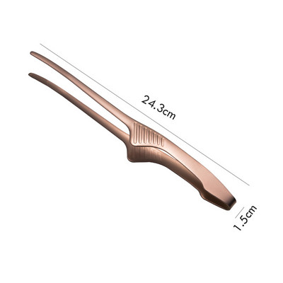 Κορεάτικες μεταλλικές λαβίδες μπάρμπεκιου Αντιολισθητικές λαβίδες για μπάρμπεκιου πολλαπλών χρήσεων Αξεσουάρ μπάρμπεκιου