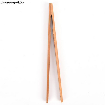 1 vnt bambuko kepimo virtuvės žnyplės Maisto kepsninės įrankis Salotos Šoninė kepsnys Duonos pyragas Medinis segtukas Namų virtuvės reikmenys