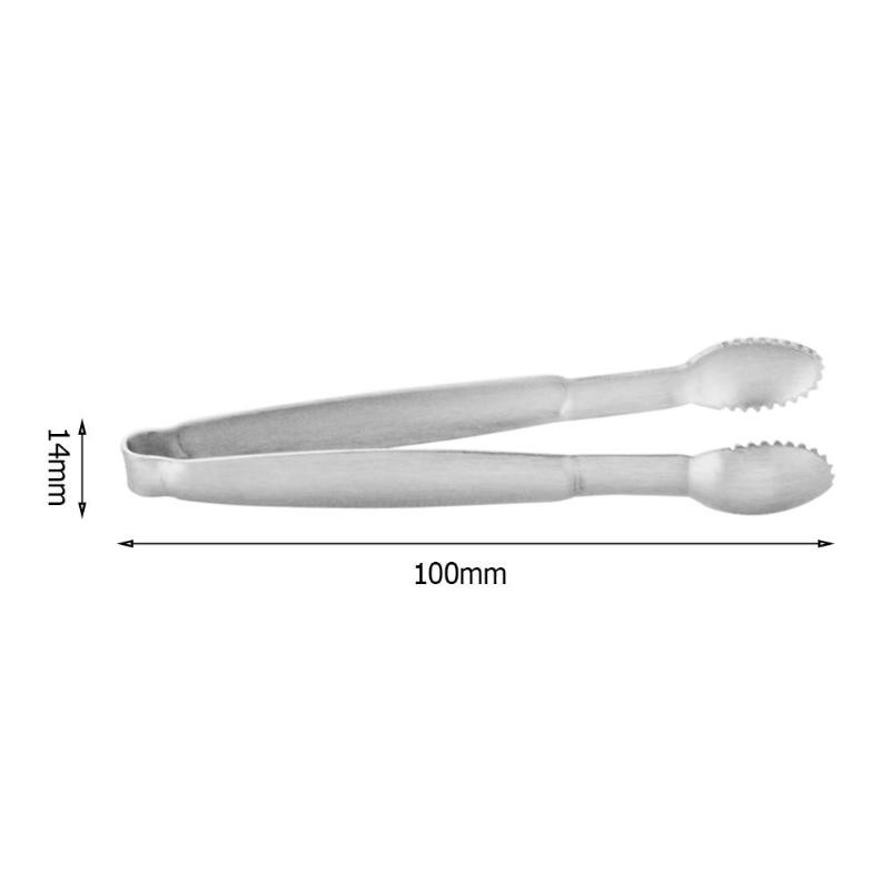 1db kávés cukorkapocs rozsdamentes acél csipesz bilincs cukorfogó klipek italkávé jégkocka teakapcsok konyhai bár eszköz