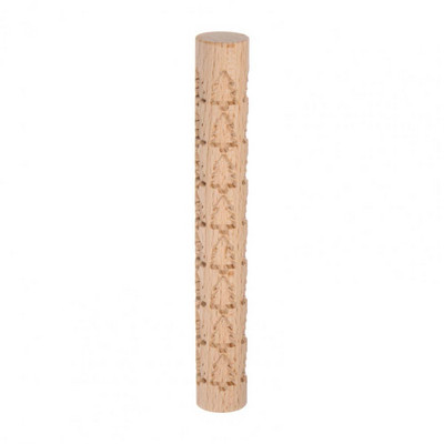 Kiváló kézi dagasztópálca szerszámos torta tésztahenger élelmiszer minőségű dombornyomott sodrófa torta tésztahenger textúrája