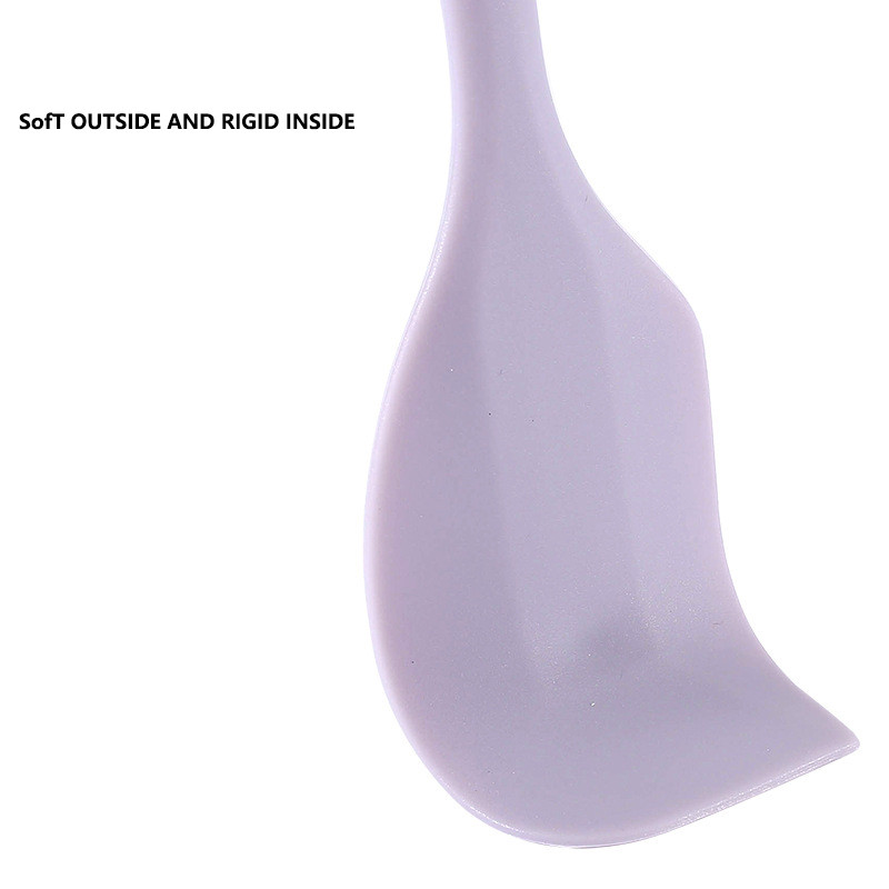 Silikona skrāpis, karstumizturīga silikona lāpstiņa — lieliski piemērota vārīšanai, cepšanai un maisīšanai — pārtikas kvalitātes virtuves skrāpis