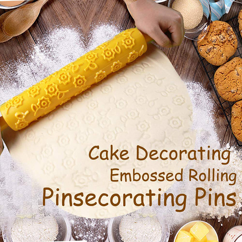 Taignarullid Reljeefsed taignarullid Fondant-kookide küpsetamiseks.