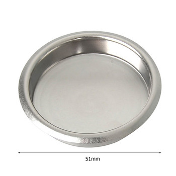 51/54/58mm Καθαρισμός καφετιέρας Blind Bowl Φίλτρο καφέ Clean Cup Καλάθι για Καθαρισμός εξαρτημάτων καφετιέρας εσπρέσο