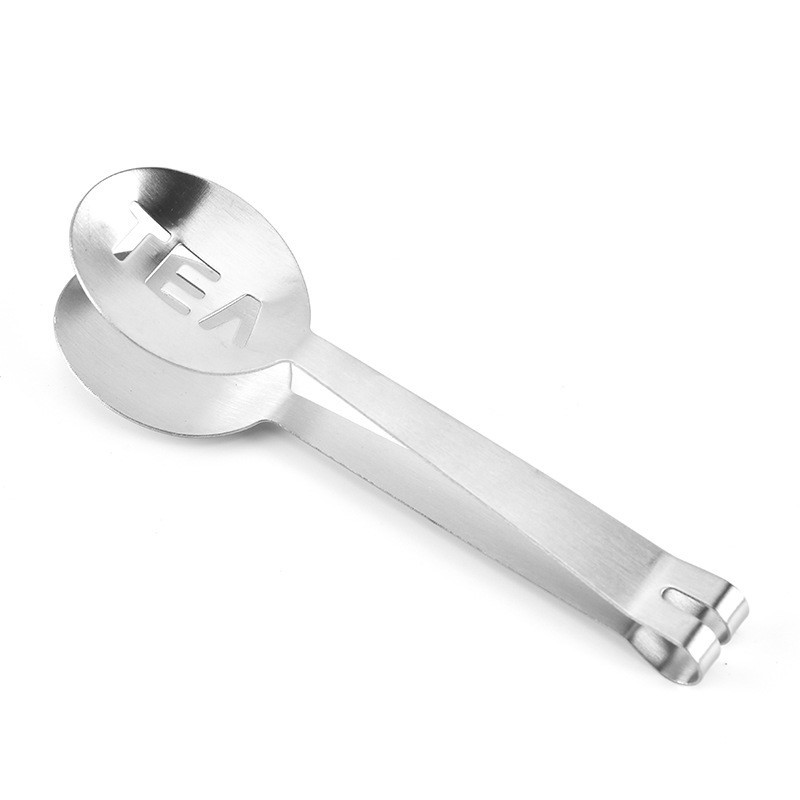 1vnt arbatos maišelio spaustukas nerūdijančio plieno sutirštintas citrininis pincetas ledinis cukrus kepsninės spaustukas Namų virtuvės prietaisų arbatos reikmenų priedai išpardavimas