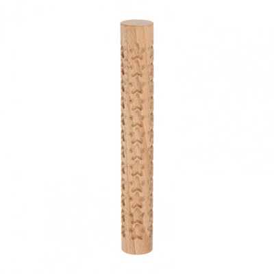 Teksturēšanas manuālais rīks ar reljefu dižskābarža velmēšanas adatu māla rīka cepšanas piederumi