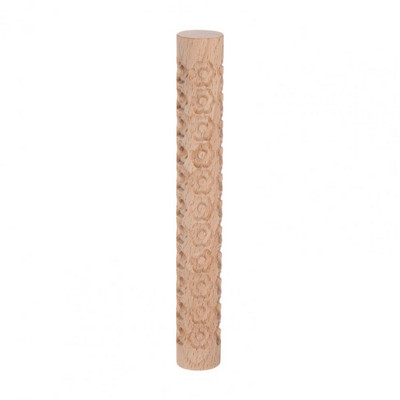 Teksturēšanas manuālais rīks ar reljefu dižskābarža velmēšanas adatu māla rīka cepšanas piederumi