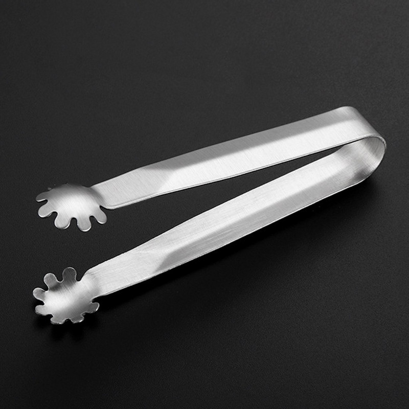 Kafijas cukura skava nerūsējošā tērauda pincete mini spailes spailes cukura mapes ledus saspraudes skavas tējas sprādzes virtuves bāra instrumentu piegādes