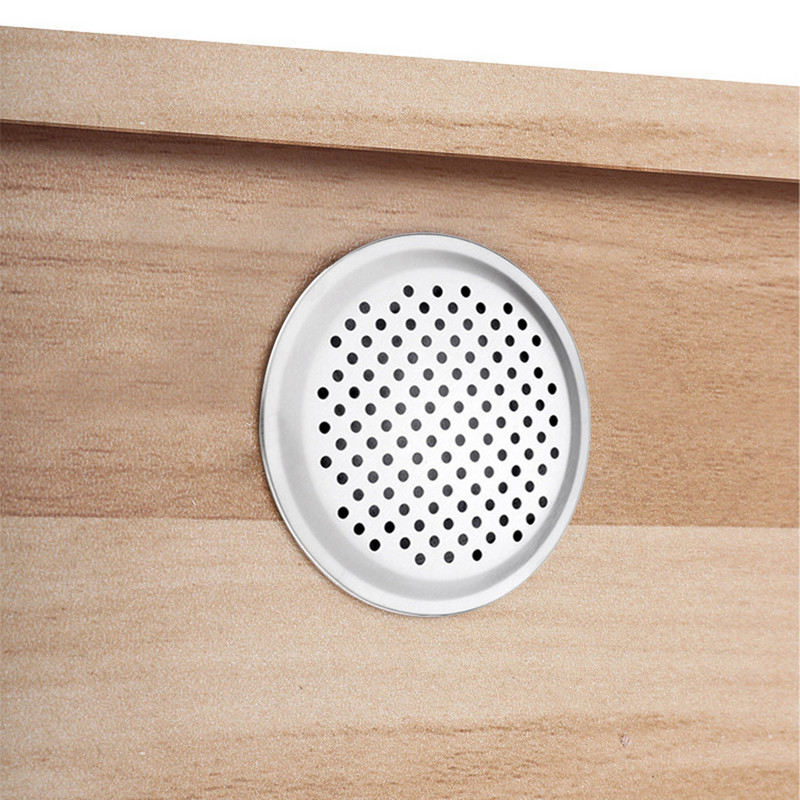 60/90 mm nerūdijančio plieno spintos spinta tinklinė anga Oro anga Baldai grotelės Oro ventiliacijos žaliuzių vėdinimo dangčiai