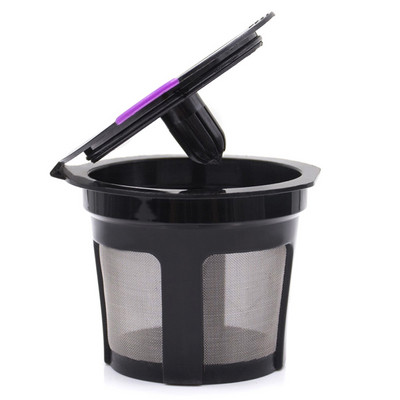 Atkārtoti lietojami kafijas K-tasīšu filtra grozi K-Carafe kafijas kapsulu pilinātājs saderīgs ar Keurig Maker iCafilas