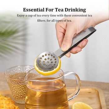 2 броя Практични цедки за чай Филтри за домашно приготвяне на чай Задължителни за ентусиасти Чай Филтърни торбички Кухня