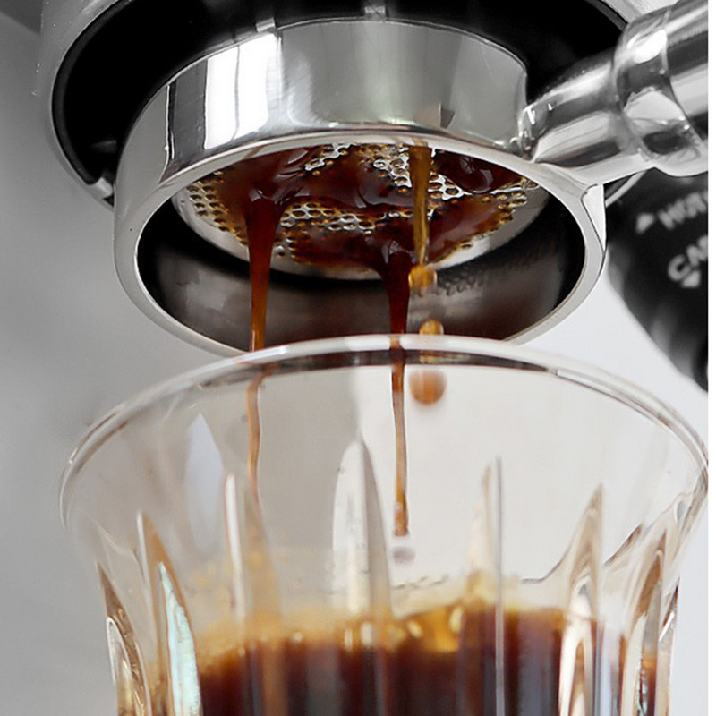 Nerūsējošā tērauda 51/53/58 mm kafijas filtra plāksnes sekundārais saķepināšanas sieta filtrs 1/1,7 Mm biezums atkārtoti lietojams atpakaļskalošanas filtrs