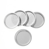 Rezerves daļas Moka Pot nerūsējošā tērauda blīves filtra plāksnei atkārtoti lietojama metāla espresso kafijas filtra grozam kafijas automātam