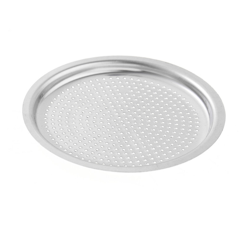 Rezerves daļas Moka Pot nerūsējošā tērauda blīves filtra plāksnei atkārtoti lietojama metāla espresso kafijas filtra grozam kafijas automātam