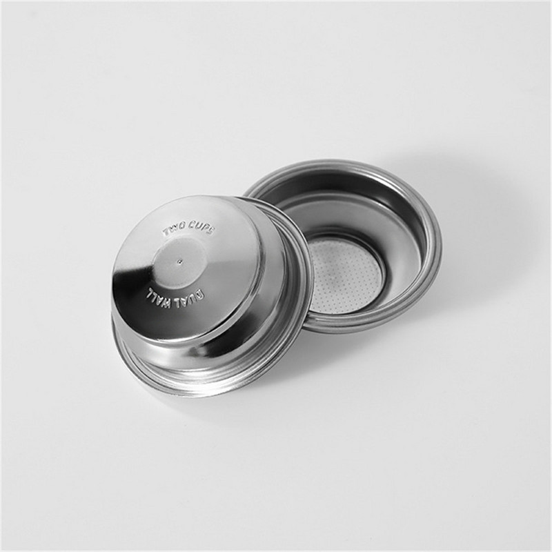 51MM/58MM túlnyomásos 1 lyukú kávészűrő kosár 304 rozsdamentes acél kávékosár eszpresszó portafilter kávétartozékokhoz