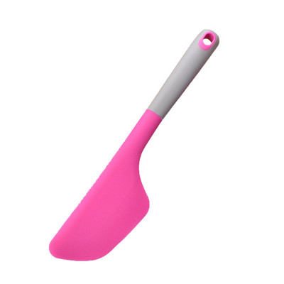 Liela silikona cepšanas lāpstiņa Nepiedegoša kūku mīklas izstrādājumu skrāpja krēma lāpstiņa karstumizturīga virtuves cepšanas konditorejas izstrādājumi