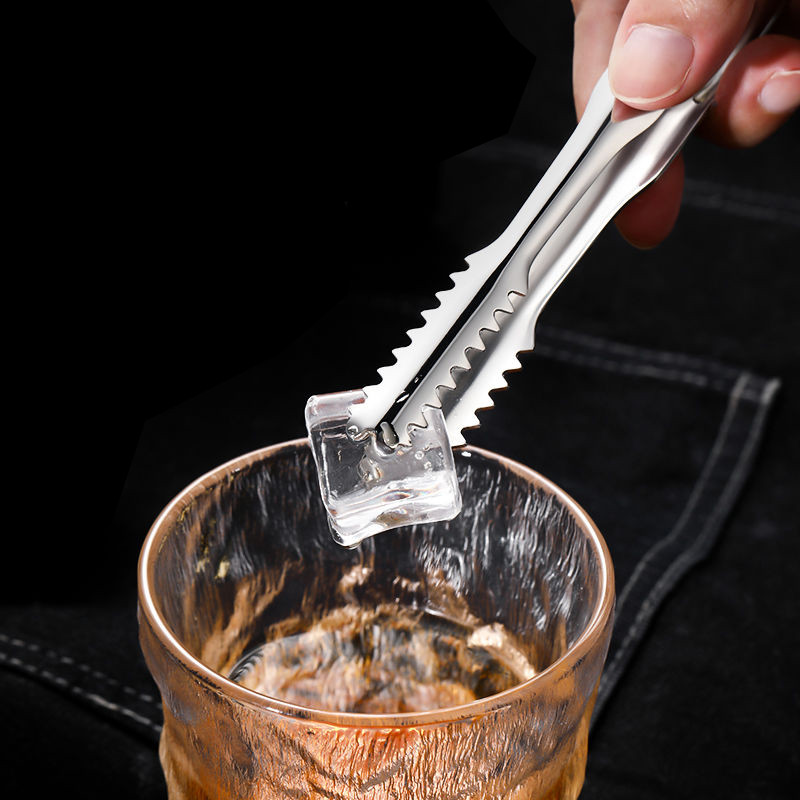 Nerūdijančio plieno ledo gnybtas Daugiafunkcis maisto gaminių spaustukai kepsninių spaustukai cukraus žnyplės ledo spaustukai batonėliai serviravimo žnyplės virtuvės priedai