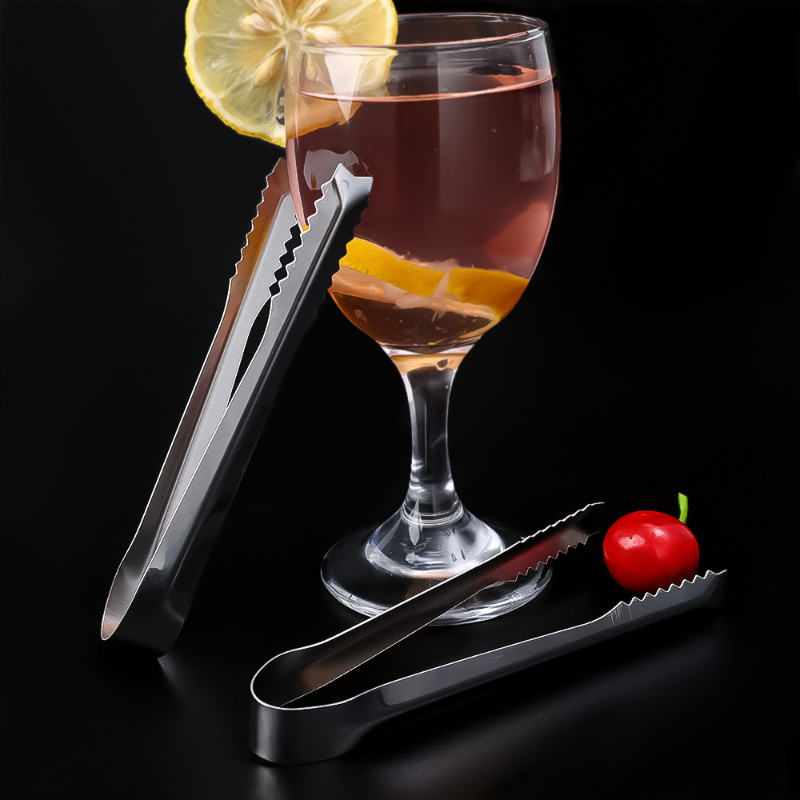 Nerūdijančio plieno ledo gnybtas Daugiafunkcis maisto gaminių spaustukai kepsninių spaustukai cukraus žnyplės ledo spaustukai batonėliai serviravimo žnyplės virtuvės priedai