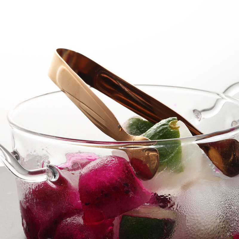 4,7 hüvelykes kávés cukorkapocs rozsdamentes acél csipesz mini bilincs jégfogó kávé kis teacsipesz Konyhai bár szerszám Étterem kellék