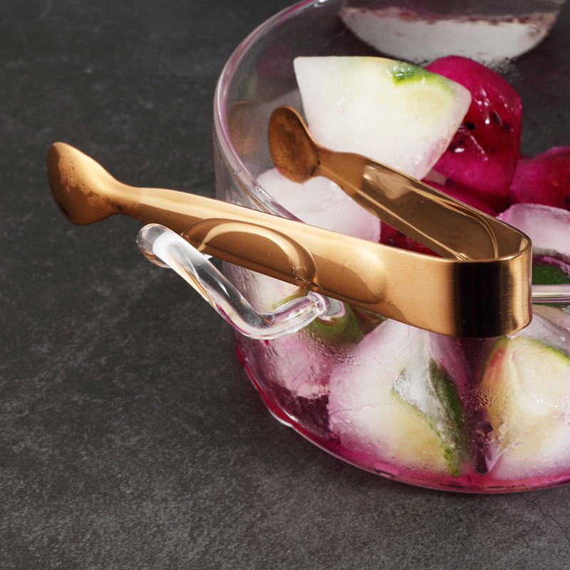 4,7 hüvelykes kávés cukorkapocs rozsdamentes acél csipesz mini bilincs jégfogó kávé kis teacsipesz Konyhai bár szerszám Étterem kellék