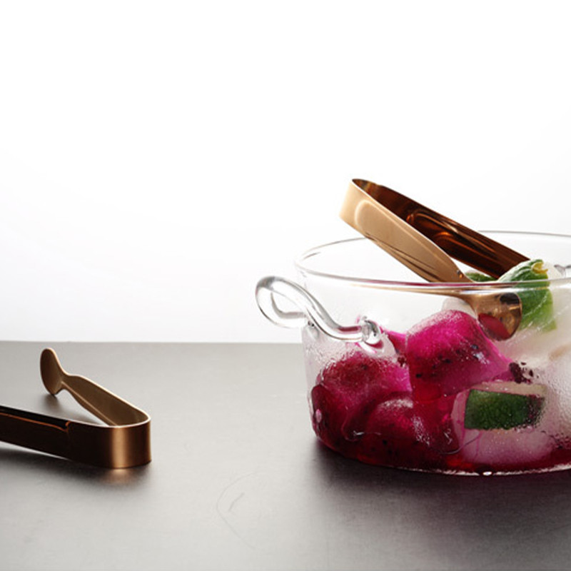 4,7 hüvelykes kávés cukorkapocs rozsdamentes acél csipesz mini bilincs jégfogó kávé kis teacsipesz Konyhai bár szerszám Étterem kellék