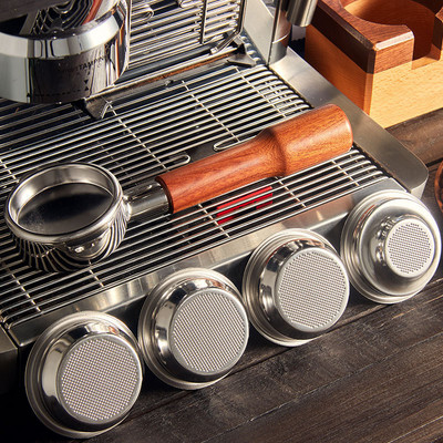 Καλάθι φίλτρου καφέ από ανοξείδωτο χάλυβα 51/53/58 mm για μηχανή Delonghi Breville CafeDripper Portafilter Coffee Main Strainer