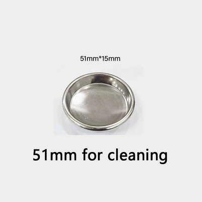 51/53/58 mm-es rozsdamentes acél kávészűrő kosár géphez Delonghi Breville CafeDripper Portafilter kávéfőző szűrő