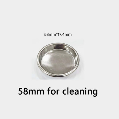 51/53/58 mm-es rozsdamentes acél kávészűrő kosár géphez Delonghi Breville CafeDripper Portafilter kávéfőző szűrő