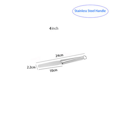 Tortų dekoravimo įrankiai Nerūdijančio plieno kepimo ir konditerijos gaminių įrankiai Nešiojami kremo mentele Pyrago sviestas Virtuvės įtaisai Tortų mentelė
