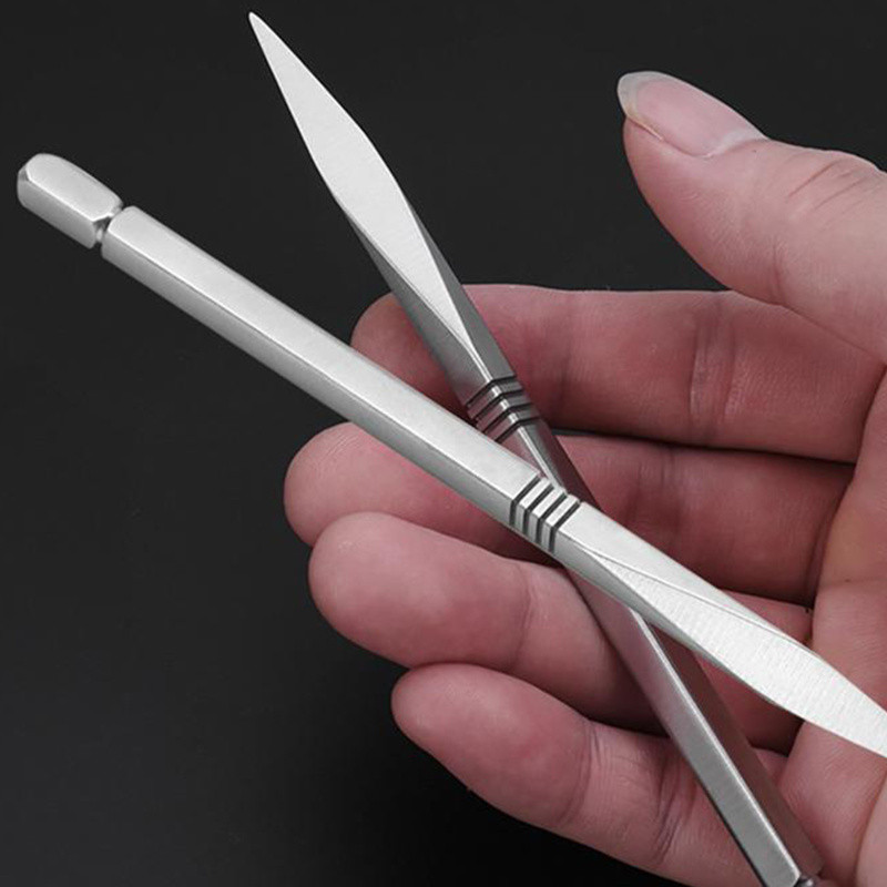 1 gab. Nerūsējošā tērauda tējas adata Delikāts tējas griezējs Puer tējas konusa tējas ceremonijas piederumi Amatniecības kung fu teasets spirālveida tējas nazis