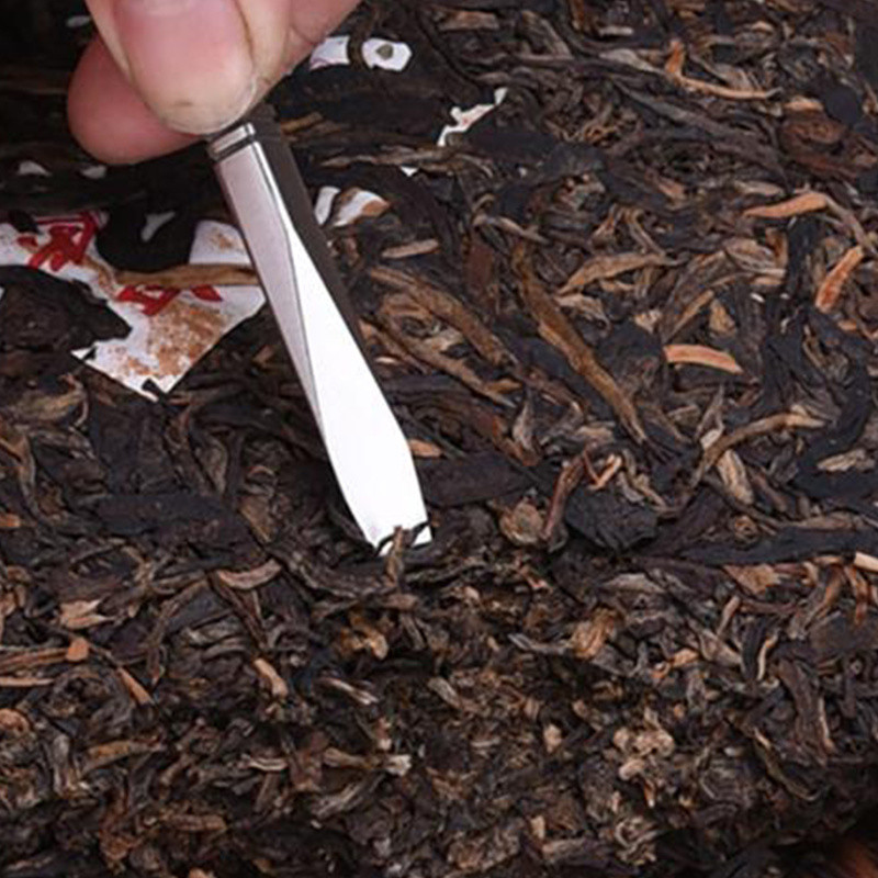 1 gab. Nerūsējošā tērauda tējas adata Delikāts tējas griezējs Puer tējas konusa tējas ceremonijas piederumi Amatniecības kung fu teasets spirālveida tējas nazis