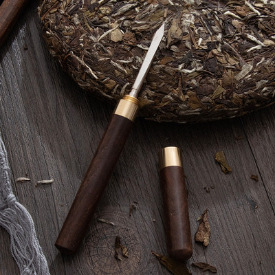 1 vnt medinis arbatos peilis arbatos ceremonijos priedai Puer skirta arbatos adata Kinijos Kung Fu Teasets įrankis