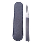 Nerūsējošā tērauda tējas adatas tējas griezējs Puer tējas konusa tējas ceremonijas aksesuāri Craft Kung Fu Teasets tējas nazis ar ādas apvalku