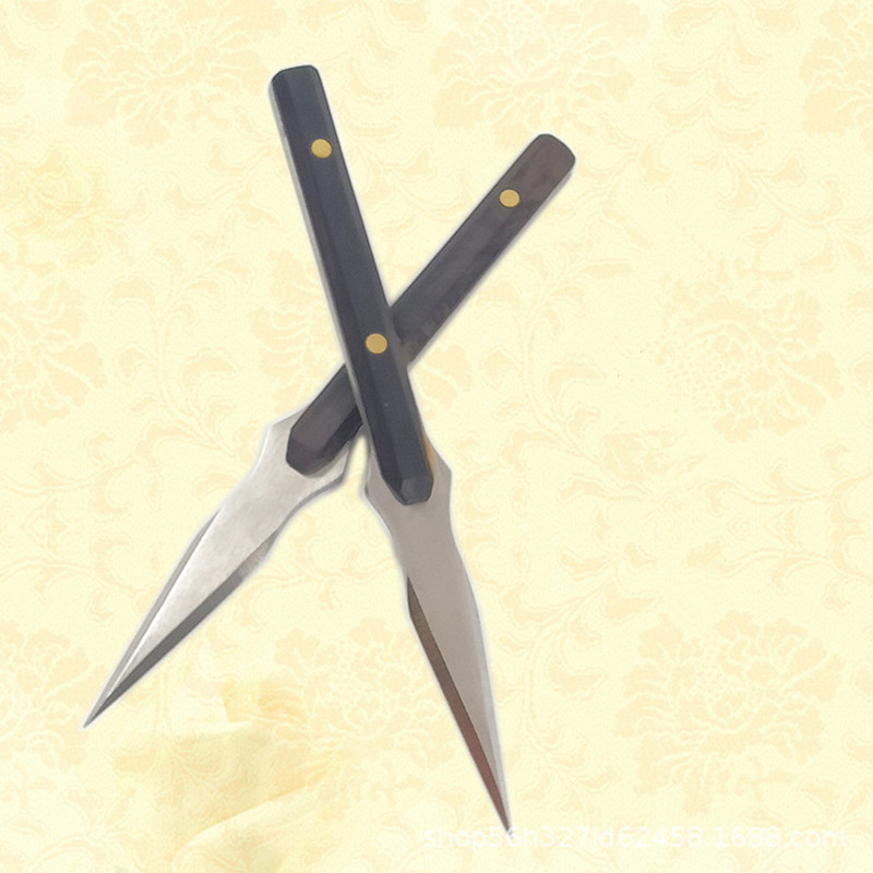 ÚJ 1 db rozsdamentes acél kínai Puer tea tűvágó damaszkuszi teakés