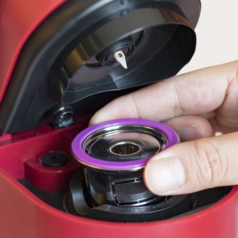 Atkārtoti lietojams K kauss Keurig 2.0/1.0 Mini Plus kafijas kapsulas krūzes filtra aksesuārs