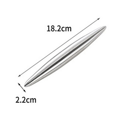 1 db rozsdamentes acél sodrófa konyhai tésztahenger Sütő pizza tészta süteménygombóc Tapadásmentes sütőedények készítése