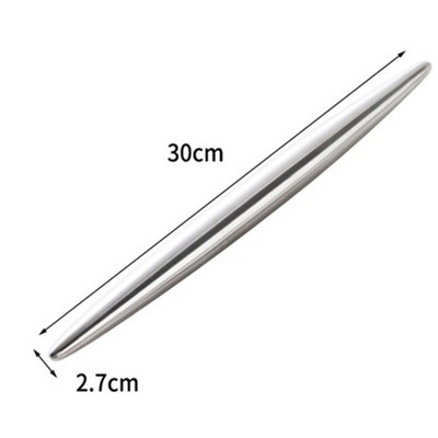 1 db rozsdamentes acél sodrófa konyhai tésztahenger Sütő pizza tészta süteménygombóc Tapadásmentes sütőedények készítése