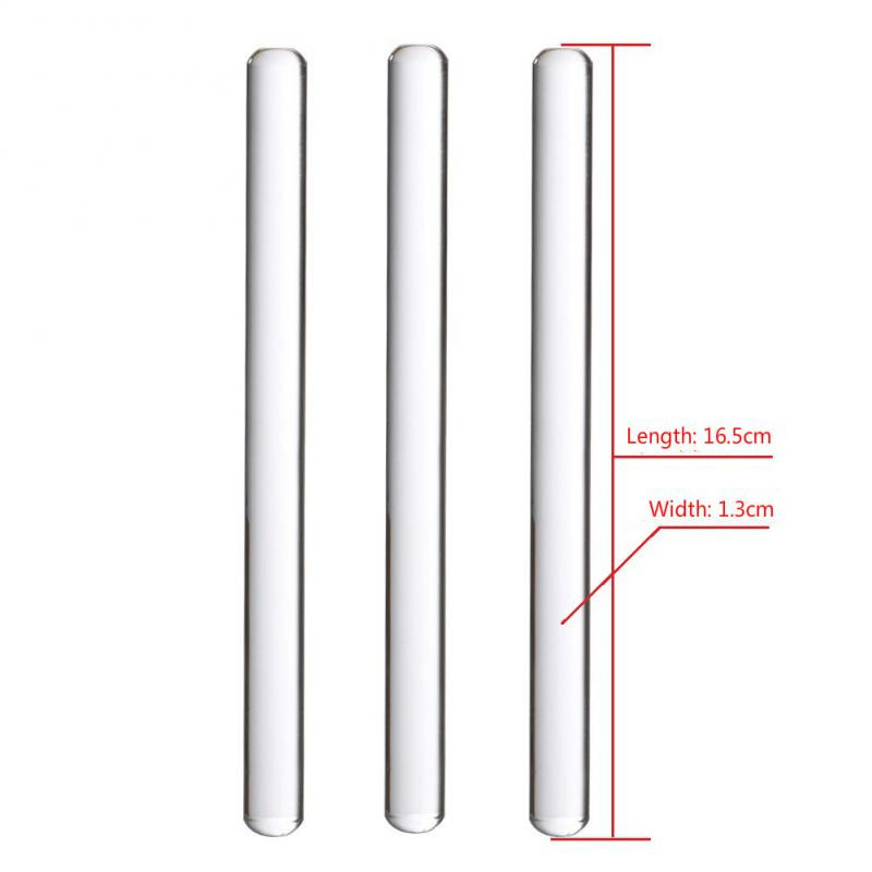 Jauns ciets caurspīdīgs keramikas māla rullītis akrila māls Sculpey polimēru māla rullīšu nūja DIY instrumenti māla rullītis