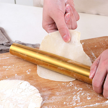 1 ΤΕΜ. Ματ Γυαλόχαρτο από ανοξείδωτο ατσάλι Αξεσουάρ Αντικολλητικό κέικ ζυμαρικών πίτσας Εργαλεία ψησίματος με ρολό κουζίνας