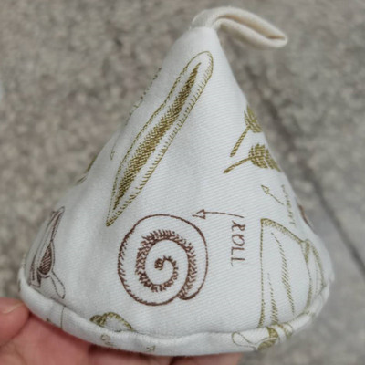 Grill kesztyű hőálló fogantyú, pamut serpenyő ujjak, konyhai meleg étel sütőben főzés, pizza, sütés, grillezés és kempingezés