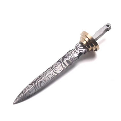 420 rozsdamentes acél teakés embrió tea kard embrió félkész embrió tükör lézerminta DIY teakés gyártás