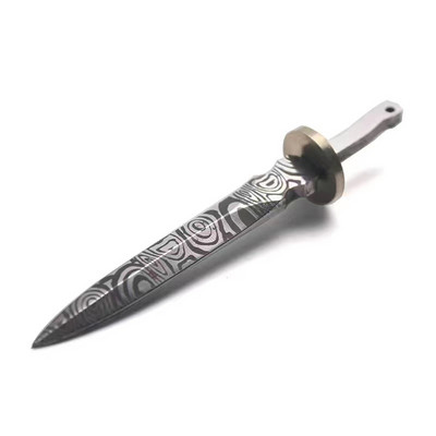 420 rozsdamentes acél teakés embrió tea kard embrió félkész embrió tükör lézerminta DIY teakés gyártás