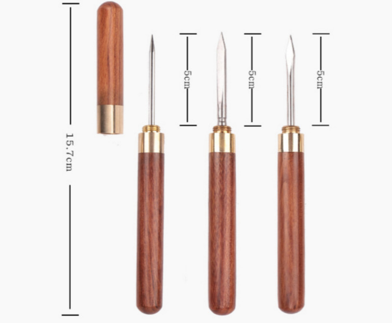 Sandalmedžio arbatos peilis adata medinė rankena Puer arbatos įrankiai arbatos ceremonijos priedai laužymo arbatos plytelės profesionalus įrankis