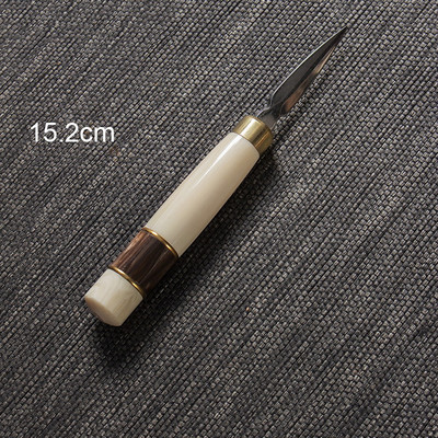 1vnt Damasko arbatos peilis Pu`er arbatos peilis Juodmedis nerūdijančio plieno arbatos adata arbatos kūgis kinų stiliaus dovana 12 modelių