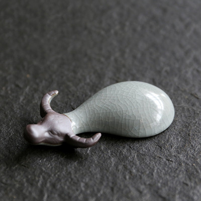 Kūrybiškumas Keramika Arbata Naminis gyvūnėlis Triušis Karvė Modelis Statula Papuošalai Gyvūnų Arbata Figūrėlė Kiniška arbata Dekoracijos Priedai Amatai