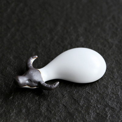 Kūrybiškumas Keramika Arbata Naminis gyvūnėlis Triušis Karvė Modelis Statula Papuošalai Gyvūnų Arbata Figūrėlė Kiniška arbata Dekoracijos Priedai Amatai