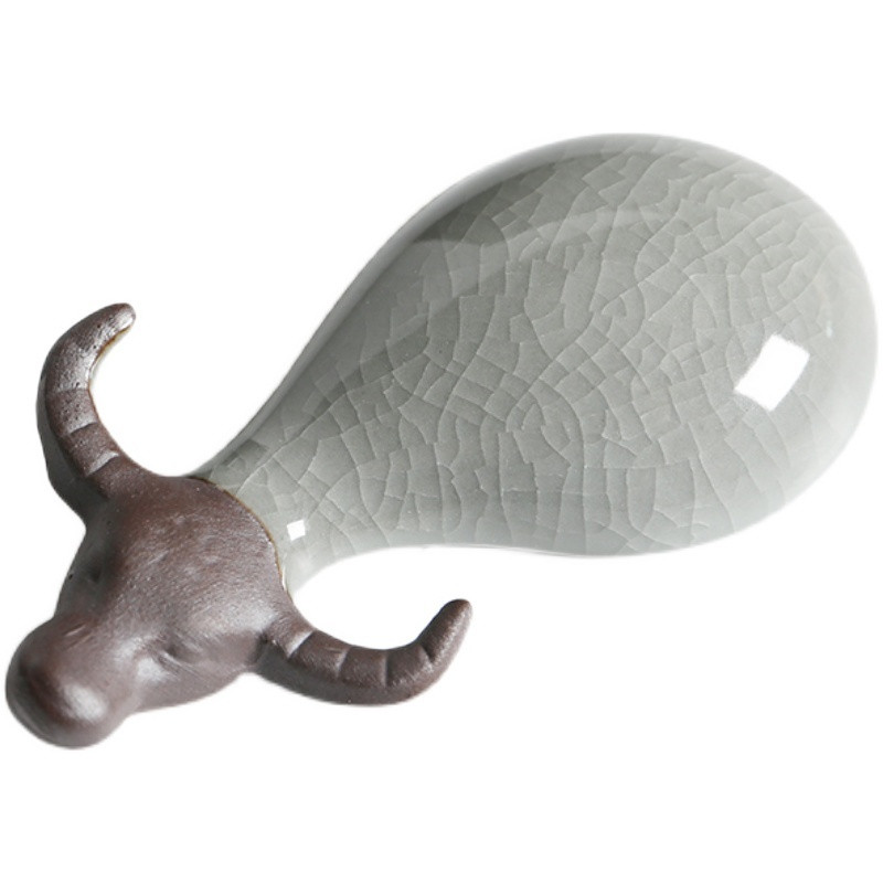 Kūrybiškumas Keramika Arbata Naminis gyvūnėlis Triušis Karvė Modelis Statula Papuošalai Gyvūnų Arbata Figūrėlė Kiniška arbata Dekoracijos Priedai Amatai