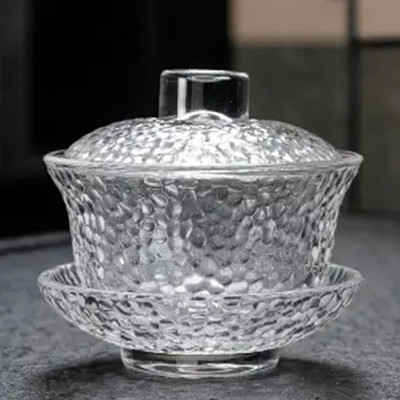 Keramički Gaiwan jingdezhen kineski kungfu čajnik Tri talenta Posuda za čaj Velika šalica za čaj Set tanjurića Kućni aparat za čaj Čajna ceremonija Poklon