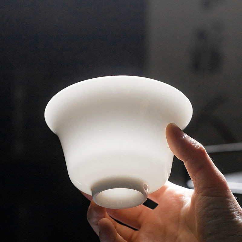 Keramikas Gaiwan jingdezhen ķīniešu kungfu tējkanna Trīs talantu tējas bļoda liela tējas krūzes apakštasīšu komplekts Mājas tējas automāts Tējas ceremonija Dāvana