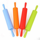 Mittenakkuv silikoonist toiduainete taignarull Fondant taignarull DIY köögitööriistad Pelmeenrullkook Küpsetusnõud Tööriistad 30x4,2cm