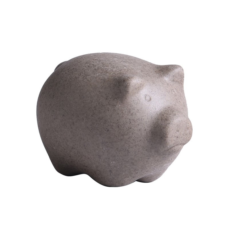 1 бр. Crude Pottery Zodiac Tea Pet Ornaments Boutique Сладка мини фигурка за чай Керамика Чаен сервиз Декорация Аксесоари за чаена маса